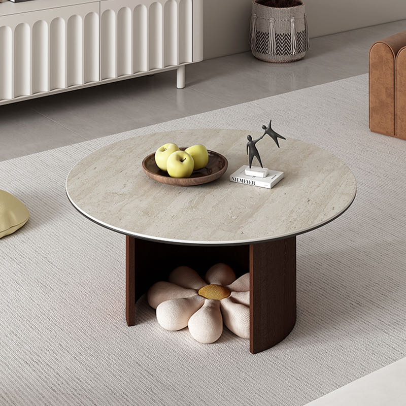 Travertine Stone Coffee Table 2