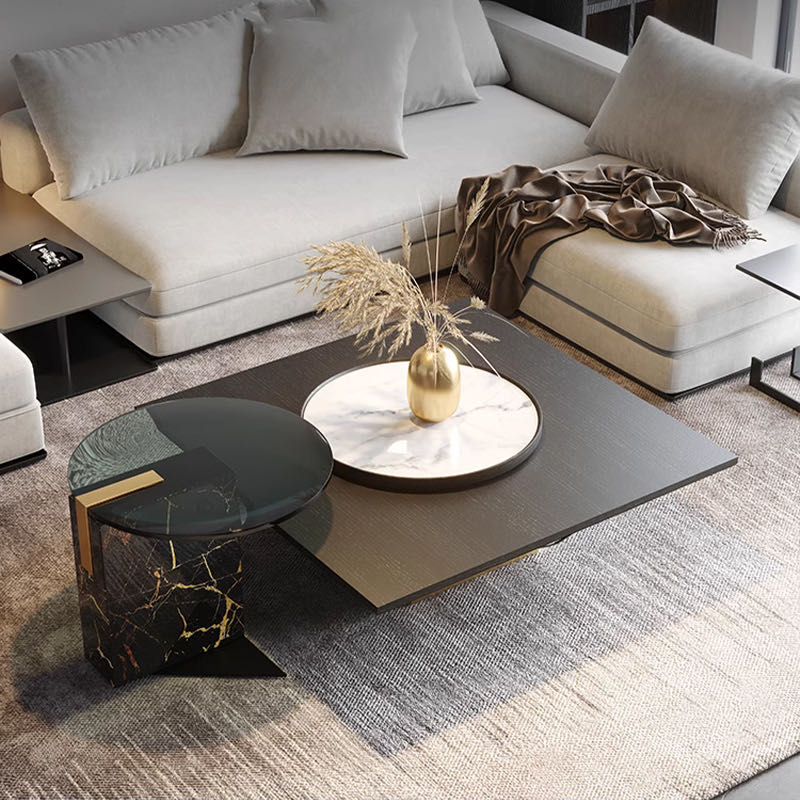 Modern Composite Coffee Table Set