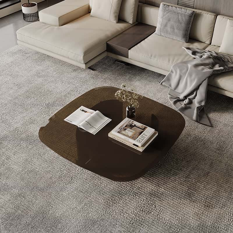 Smoked Glass Coffee Table