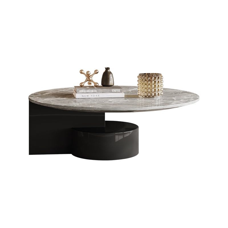 Gray Marble Coffee Table