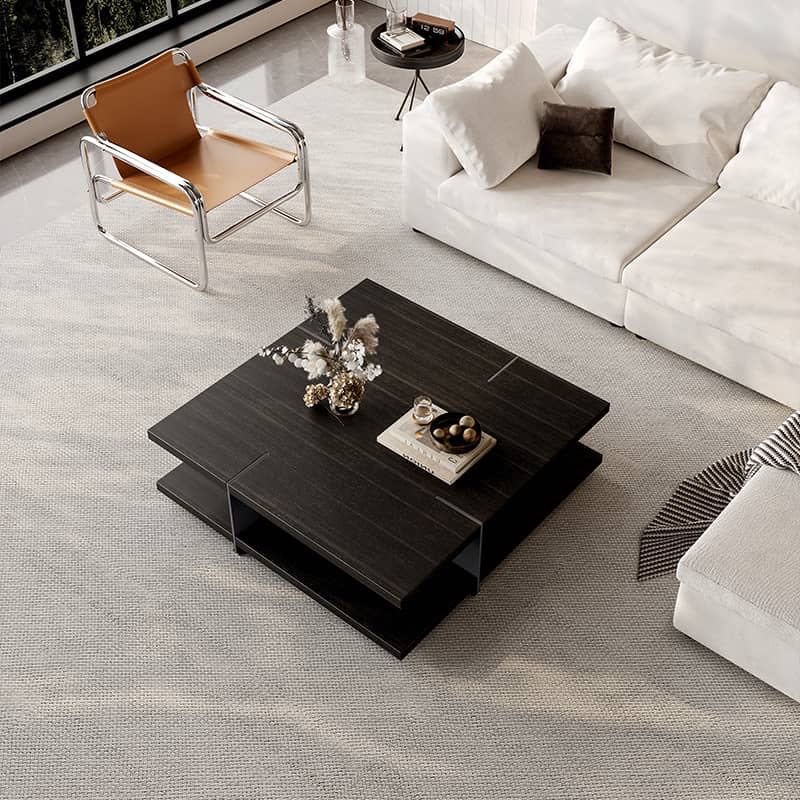 Geometric Square Coffee Table