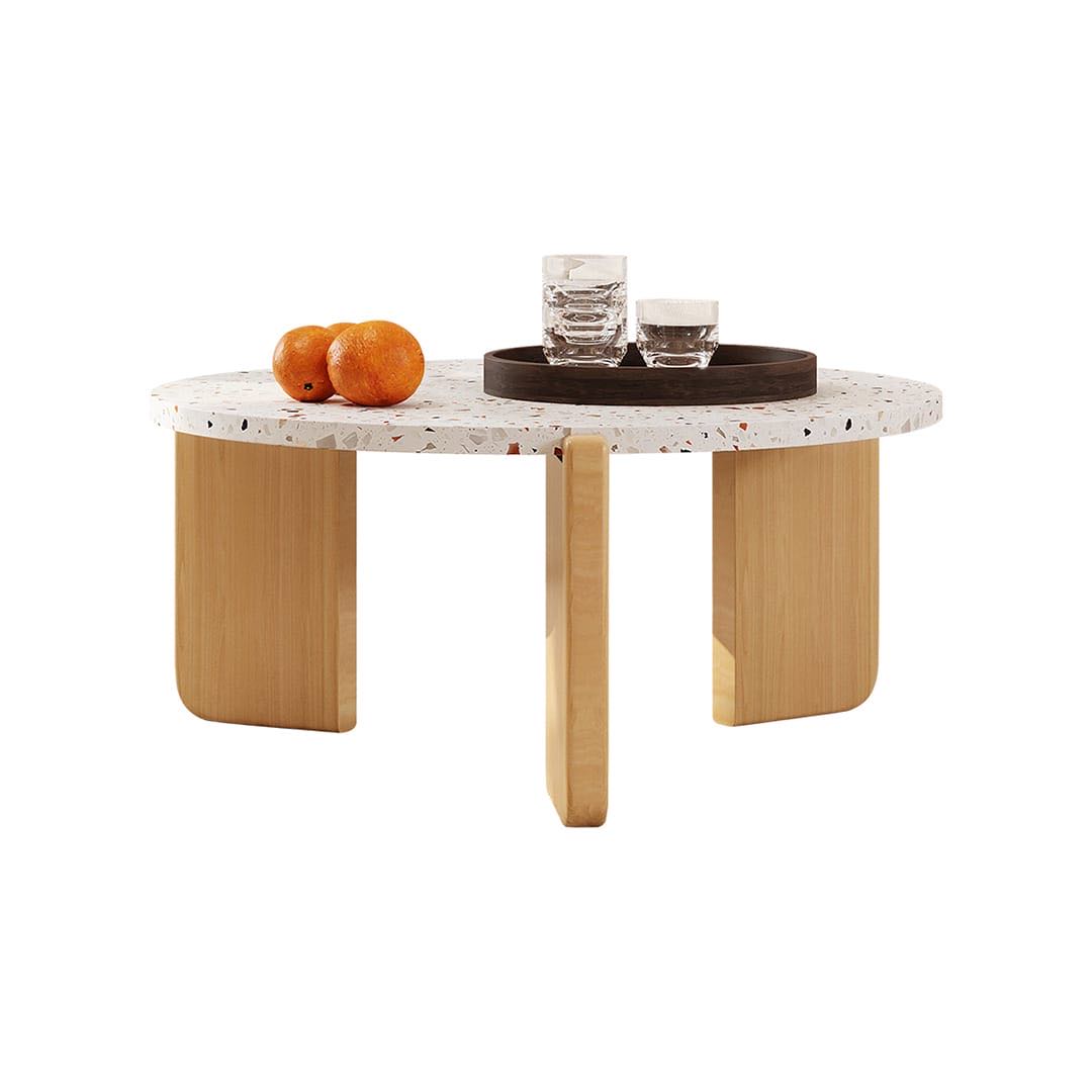 Terrazzo Coffee Table Set