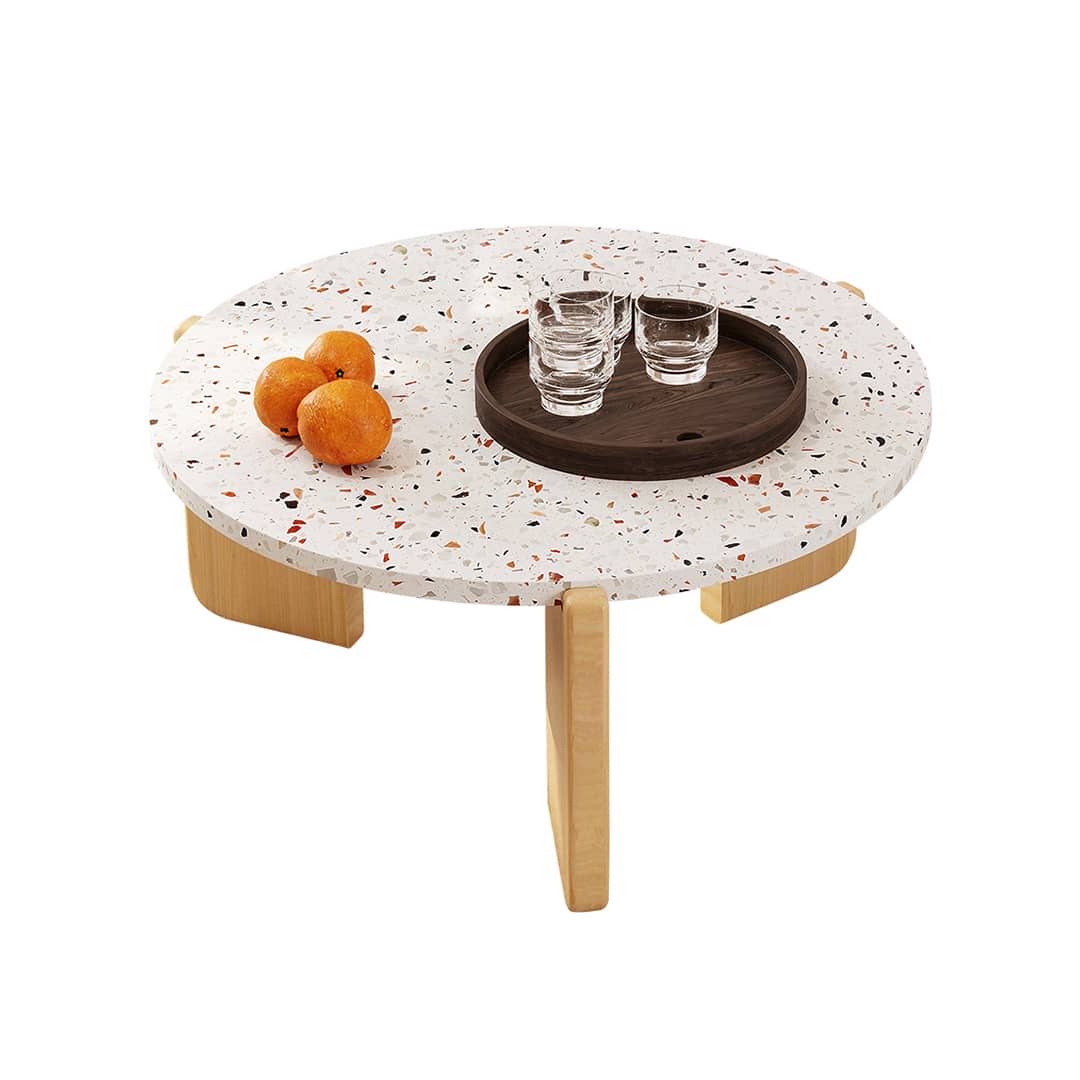 Terrazzo Coffee Table Set