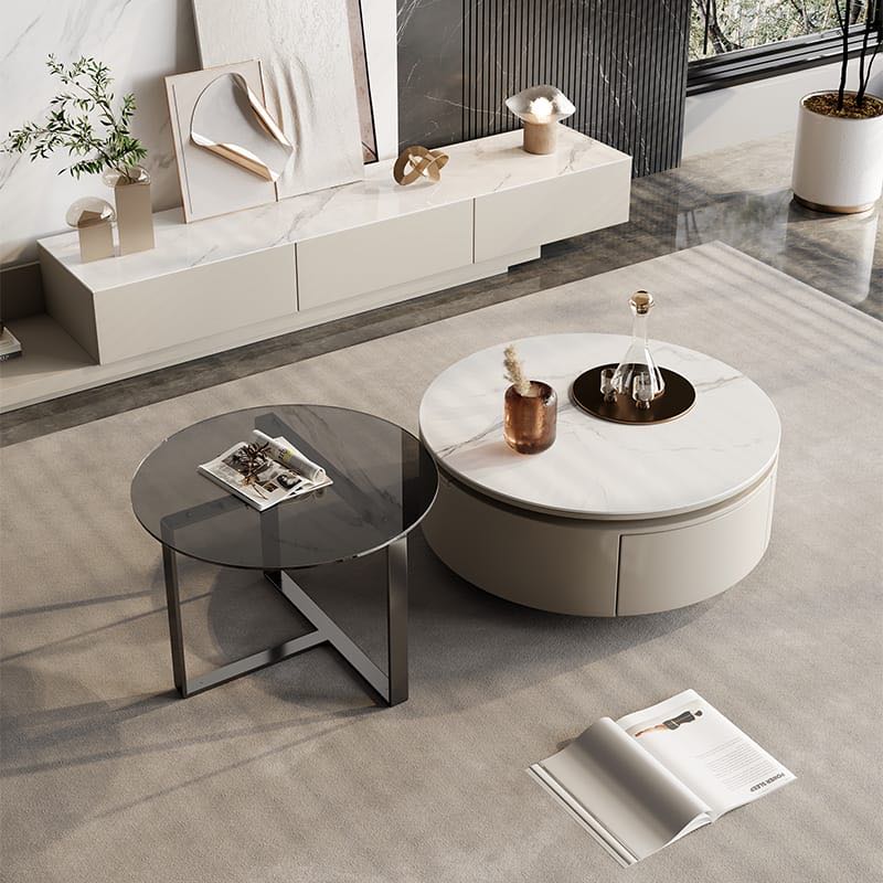 Nest Round Coffee Table Set