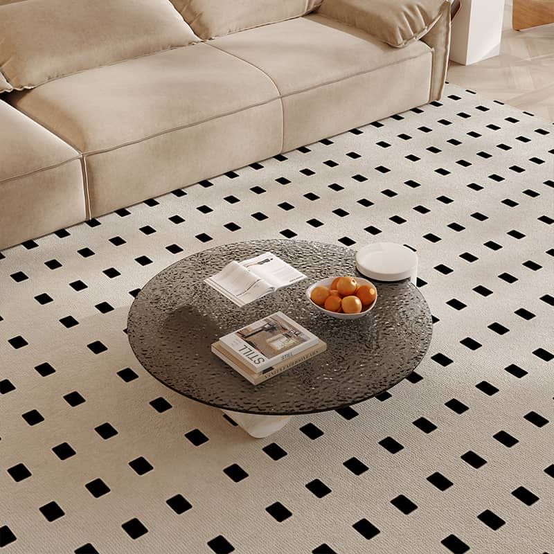 Wave Pattern Coffee Table