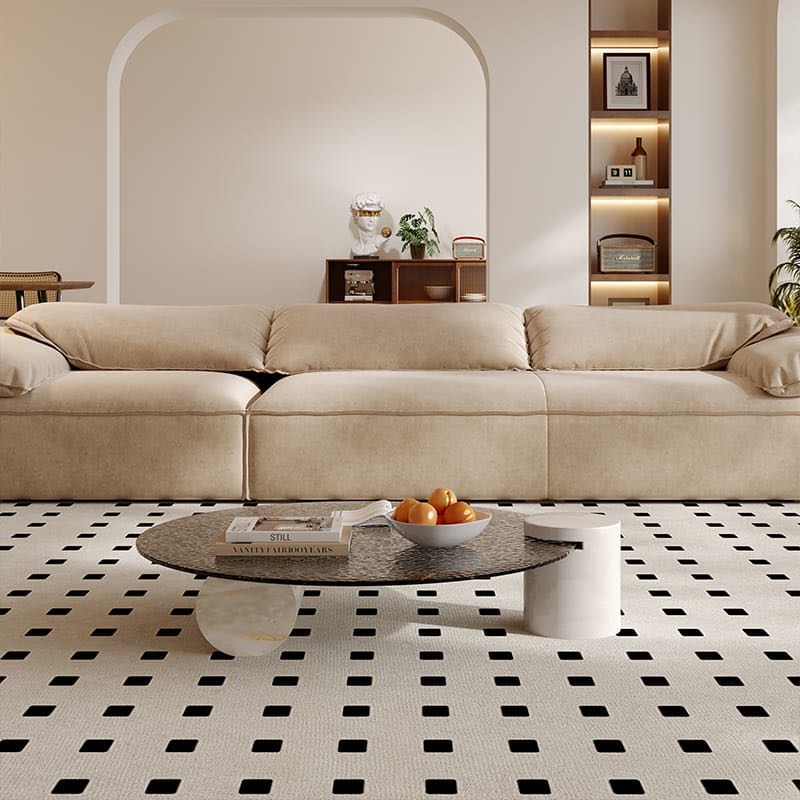Wave Pattern Coffee Table