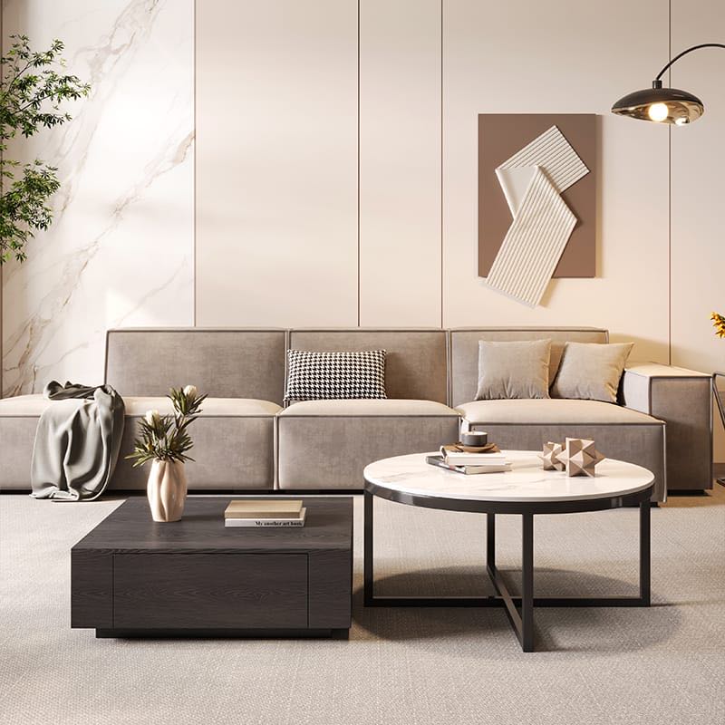 Round and Square Coffee tables