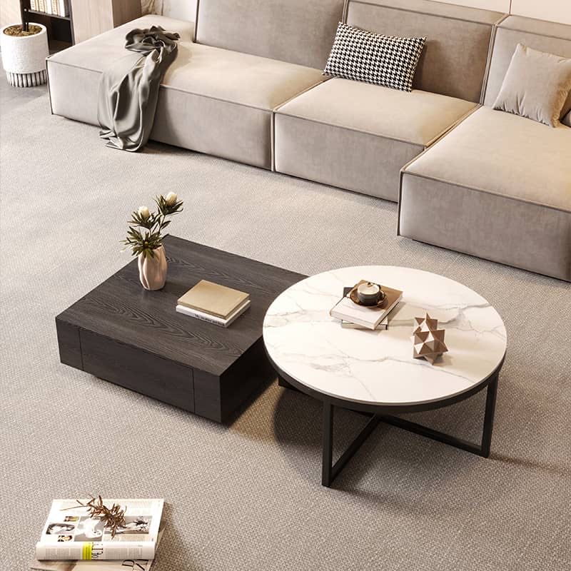 Round and Square Coffee tables