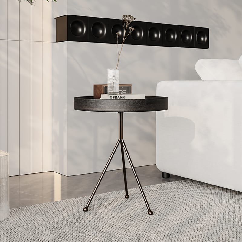 Eucalyptus Wood Side Table