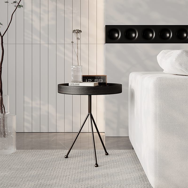 Eucalyptus Wood Side Table