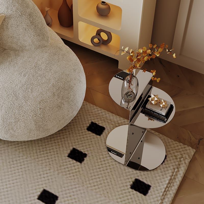 Stainless Steel Side Table 2