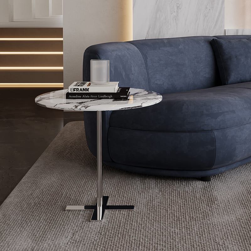 Natural Stone Side Table