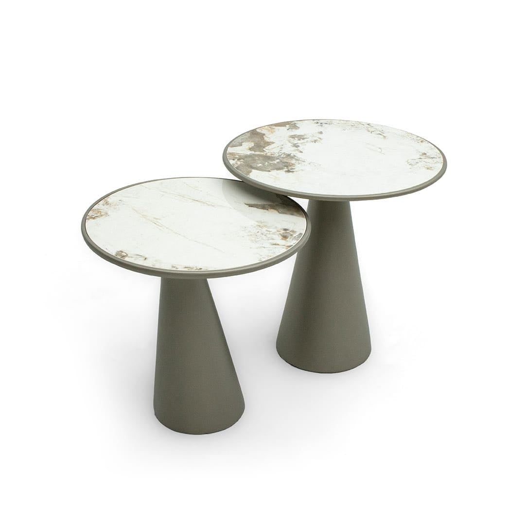 Pandora Stone Round Side Table