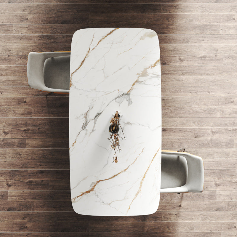 Marble Top Dining Table