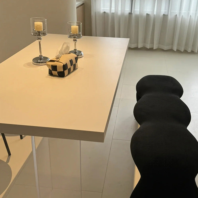 White Stone Dining Table