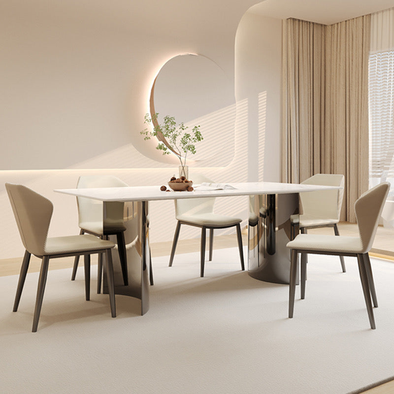 Lunar Stainless Dining Table