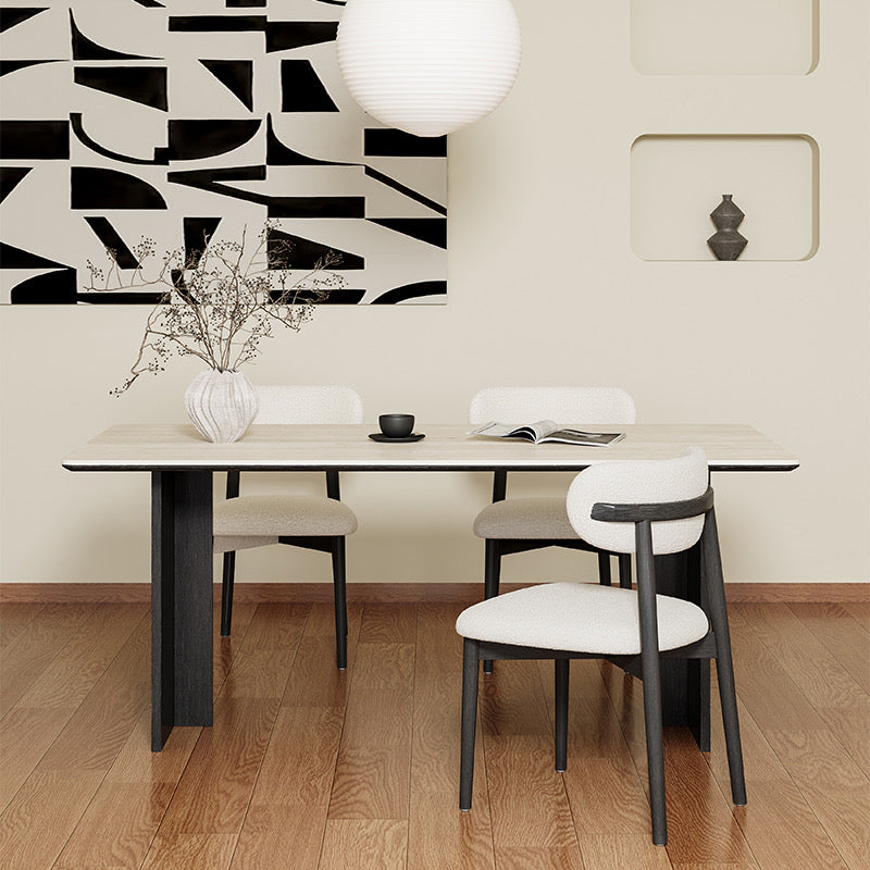 Stone Slab Dining Table
