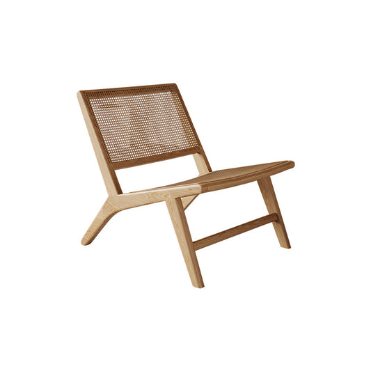Woven Rattan Back Chair