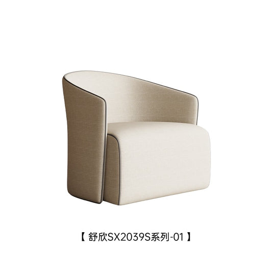 Comfort Fabric Single Sofa Chair