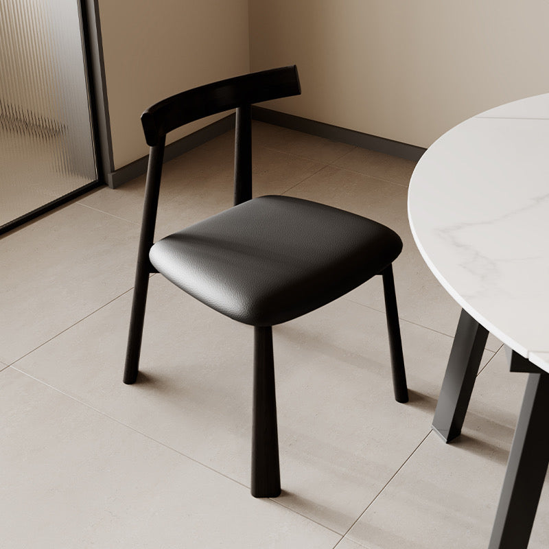 Curved Back Crescent Chair