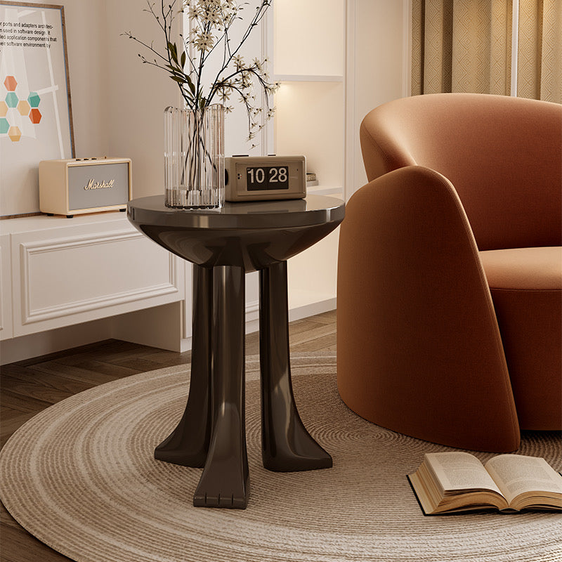 Black Tri-Leg End Table