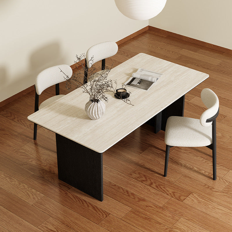 Stone Slab Dining Table
